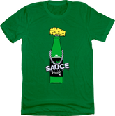 Cheesehead Sauce T-shirt green In The Clutch